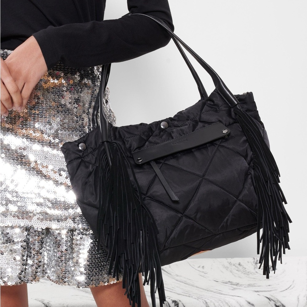 MZ Wallace Fringe Madison Small Shopper w/strap